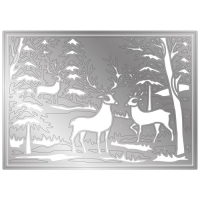 Gemini Christmas Big Scene Winter Stags Create-a-Card Dies (GEM-MD-CAD-WINS)